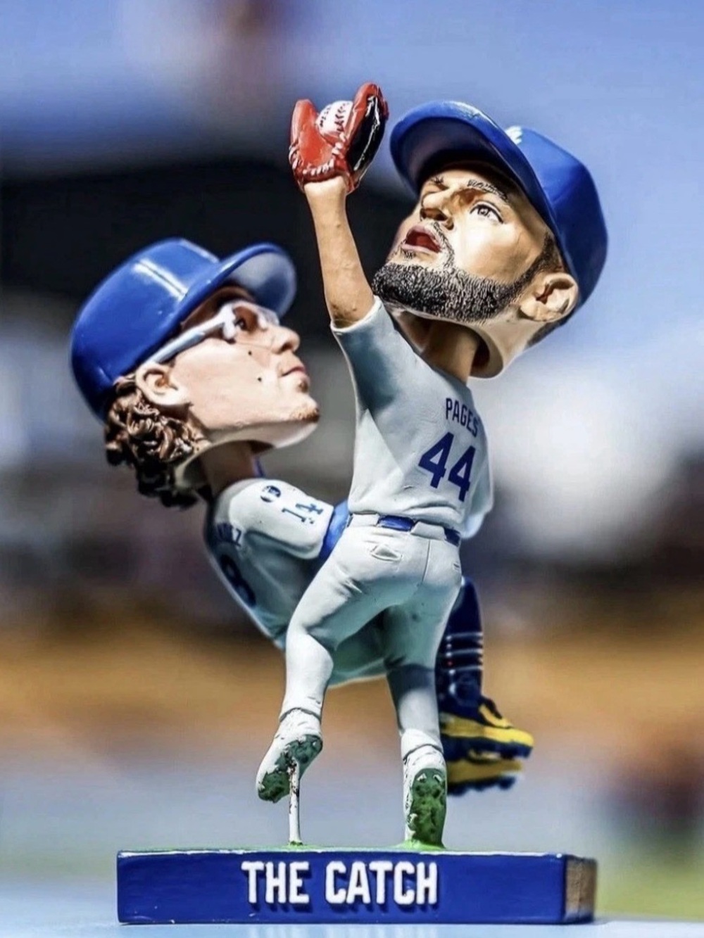 Los Angeles Dodgers "The Catch" Kike Hernandez Andy Pages Bobblehead SGA 9/6/26